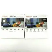 Queen Size Pillow Protectors Set of 2 Bob's Furniture Goof Proof White New