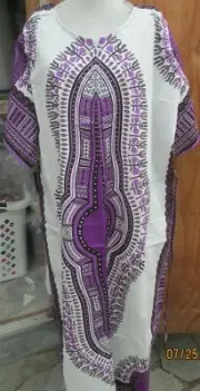 NEW Dashiki African dress Women Traditional Dress long caftan2 XL Size 58