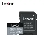 【LEXAR 雷克沙】PROFESSIONAL 1066X MICROSDXC UHS-I U3 A2 256G記憶卡