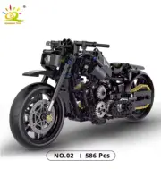 High-tech Classic Motorbike Building Model Blocks Moto City Racer Bricks nobox