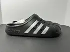 adidas Adilette Clog Black Cloud White Black Slip On Sz 9 Men's Sandals