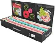 Wrapping Paper Storage Container | Gift Wrap Organizer under Bed | 41”X14”X6” |