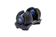 24KG Powertrain Adjustable Home Gym Dumbbell - Blue