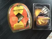 Radio Shack 12 ft. & 3ft Gold Series Component RCA cables! 2 for 1 Price