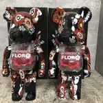 BEARBRICK 400% 千秋款 潑墨 星空 極光 庫柏力克熊ABS UM 丹寧 X-GIRL 水波 永生花 積木熊