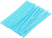 36 pcs Universal Wheel Rim Spoke Covers Wheel Spoke Protector Kit Motocross Rims Spoke Wraps Skins Cover Road Guard Wraps Coats(Light Blue)