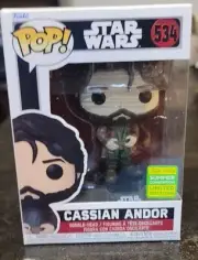 Funko Pop! Cassian Andor #534 (Star Wars) SDCC 2022 Exclusive w/Protector