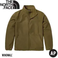 在飛比找松果購物優惠-The North Face 男 刷毛保暖軟殼外套AP《橄綠