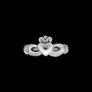 925 Sterling Silver Claddagh Promise Ring