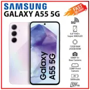 (Unlocked) Samsung Galaxy A55 5G 12GB+256GB LILAC Dual SIM Android Cell Phone