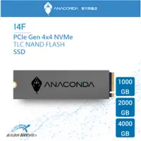 在飛比找蝦皮商城優惠-ANACOMDA巨蟒 I4F PCIe Gen4x4 NVM