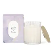 Cotton Flower & Freesia 350g Candle [CIRBCANDLF]