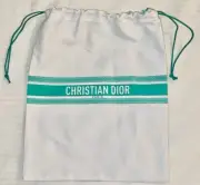 Authentic Christian Dior Toile de Jouy Dustbag for Shoes Small Handbag 11x9"