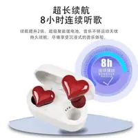 在飛比找ETMall東森購物網優惠-heartbuds愛心藍牙耳機女生款tws無線禮品微型高端2