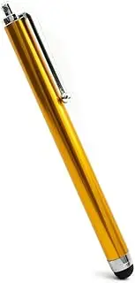 SYSTEM-S Aluminium Touchpen Stylus for Tablet Smartphone Laptop Surface Orange