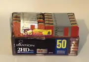 42 Imation 2HD 3.5" Floppy Disks Diskettes IBM Formatted 1.44MB HIGH DENSITY