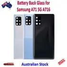 Back Battery Glass Cover with Camera Lens & Adhesive Samsung Galaxy A71 5G A716