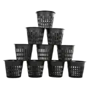 10/50Pcs Heavy Duty Hydroponic Mesh Pot Net Cup Basket Aeroponic Plant Grow 83mm