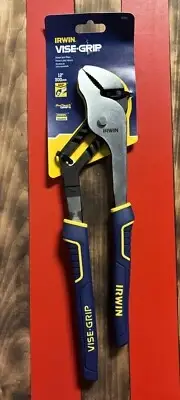 IRWINN Vise-Grip 2078512 12" Smooth Jaw Groove Joint Plier ProTouch Grips Steel
