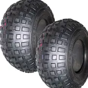 2) 145/70-6 145x70-6 145x70x6 ATV Go Kart TIRE Wanda Journey P333 Knobby 4ply