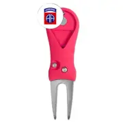 US Army 82nd Airborne Golf Ball Marker + Switchblade Divot Tool Gift