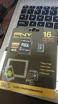 在飛比找Yahoo!奇摩拍賣優惠-PNY 16GB MicroSDXC UHS-1 C10 記