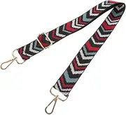 [AKOOSY] 1Pc Ethnic Bag Replacement Strap for Women Durable Wide Shoulder Strap for Handbags and Bags