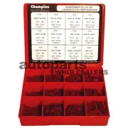 CHAMPION CARBURETTOR RED FIBRE WASHERS ASSORTMENT KIT (405 Pieces)
