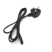 6' UK Power Cable for ALESIS M1 ACTIVE 320 USB DESKTOP STUDIO MONITOR SPEAKER