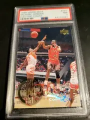 1995 UPPERDECK ELECTRIC COURT SILVER MICHAEL JORDAN #137 PSA 7