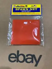 2 of Atlas Mikes Spawn Net 3X3 Orange Squares 50pcs 55033 USA NIP