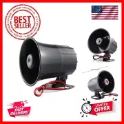 Security DC12V 15W Siren Horn Alarm Siren Wired Loud Alarm Horn for Alarm System