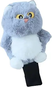 IEFIEL Quaint Plush Golf Fairway Wood Club Covers with Cartoon Animal Characters, Ideal for Kids’ Golf Sets