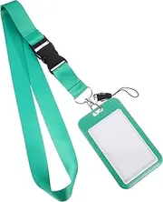 TEHAUX Name Tag Holder Lanyard Id Card Holder Credit Card Slot Adorable Card Holder for Doctors Engineers Journalists Tag Holder