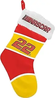 FOCO NASCAR Joey Logano Embroidered Colorblock Stocking