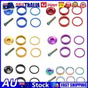 OUO MTB Bicycle Stem Top Cap Headset Cover with Screw Kits Aluminum Fork Ring AU