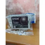 庫存品EPSON T0491原廠裸裝黑R210/R230/R310/R350/RX510/RX630/RX650