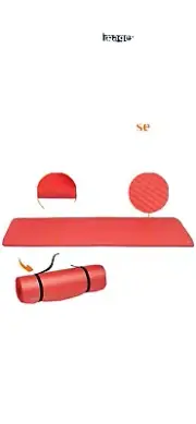 Amazon basic yoga mat extra thick 1/2”