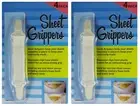 Qty 2, New 4 Packs of Sheet Grippers Elastic Bed Straps Fasteners Holders 8 pc