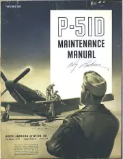 REPRINT WWII P-51D MAINTENANCE MANUAL NA-5865 P51 1944 NORTH AMERICAN AIRCRAFT