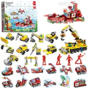 2024 Christmas Advent Countdown Calendar 26 Day Toy Blind Box Gift - Block Set2