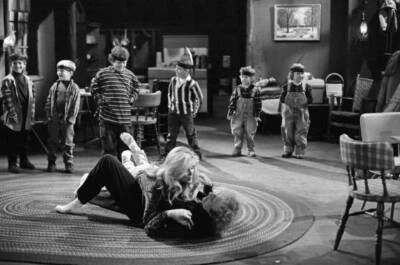 Marla Maples as Donna, Gene Wilder as Gene Bergman Old TV Photo 3