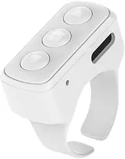 Esncddym Scrolling Ring Remote Control | Page Control Turner - Wireless Seamless Video Record Controller, Connectivity Controller for Camera Selfie, Video Record, Music Control