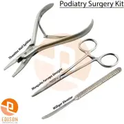 Chiropody Nail Splitting Kit Nail Side Cutter Thwaites Toenail Splitter Lifter