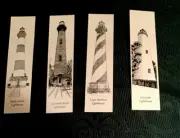 Outer Banks Set Of 4 Lighthouse Bookmarks