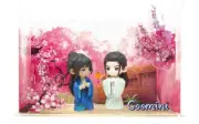 WORD OF HONOR Shan He Ling Wen Kexing Acrylic Figure Scene DIY Desktop Decor