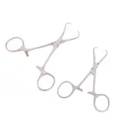Dental Surgical Tweezers Cloth Towel Clamp Forceps 9/11/14/16cm Pointed Napkin
