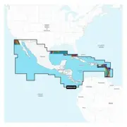 GARMIN 010-C1451-00 Navionics Central America And Caribbean Marine Chart |
