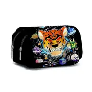 Blox Fruits Pencil Case Large Capacity Pen Bag with Zippers for Kids School Stationery Organizer Gift 3