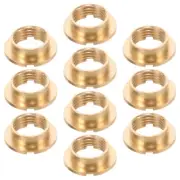10 Pcs Quartz Clock Nut Accessories Wall Movement Repair Kit Parts